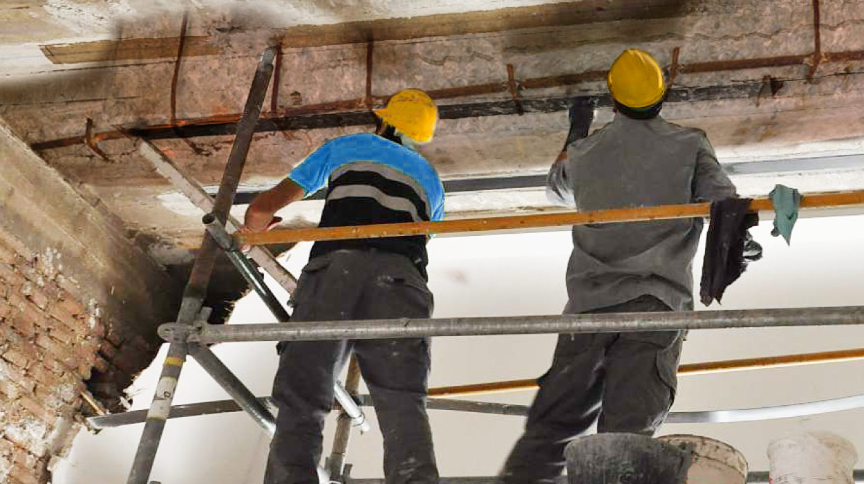Recuperação de estruturas de concreto armado submetidas à corrosão