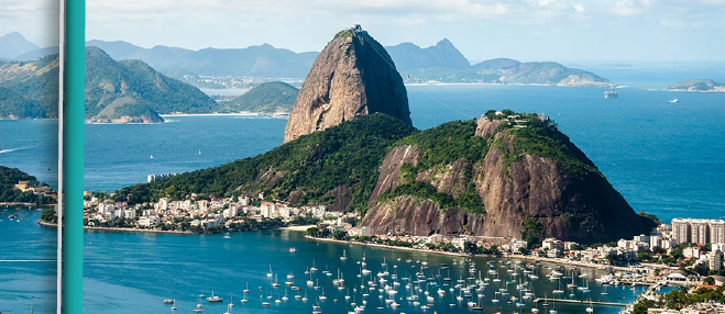 O Pão de Açúcar, no Rio de Janeiro, se formou na “fronteira” entre América do Sul e África